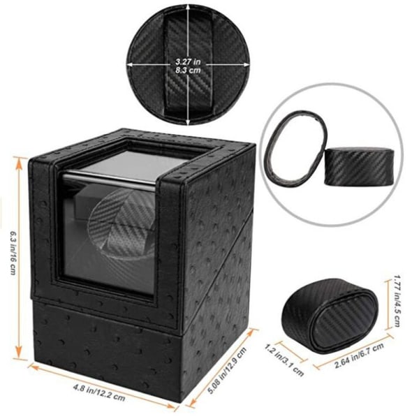 Automatisk Watch Winder, Case Watch Winder Silent Watch