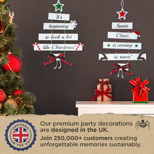 Premium juldekorationer i trä - stora hängande juldekorationer inomhus,  julprydnader, jultakdekorationer, julfönsterdekorationer,  julrumsdekorationer bcbc | Fyndiq