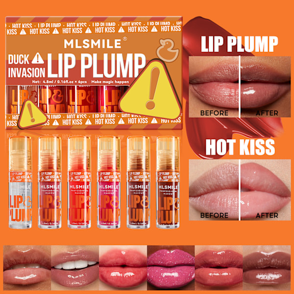 MLSMILE Plumping Lip Pencil Pearl Mirror Langvarig læbeblyant Læbeblyant
