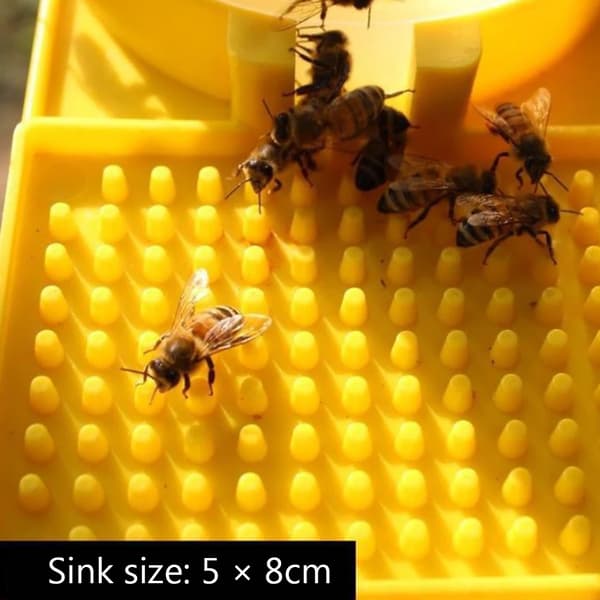 3PCS Bee Feeder Drinking Water Waterer Beekeeping Honey Bee Feeders Watering Bees Tools Supplies Feeding Bee Drinker Tools