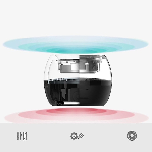 Bluetooth-kaiutin Mini Suoraan Liitettävä Kannettava Kaiutin 3,5 mm Subwoofer|Kannettavat Kaiuttimet (Valkoinen)
