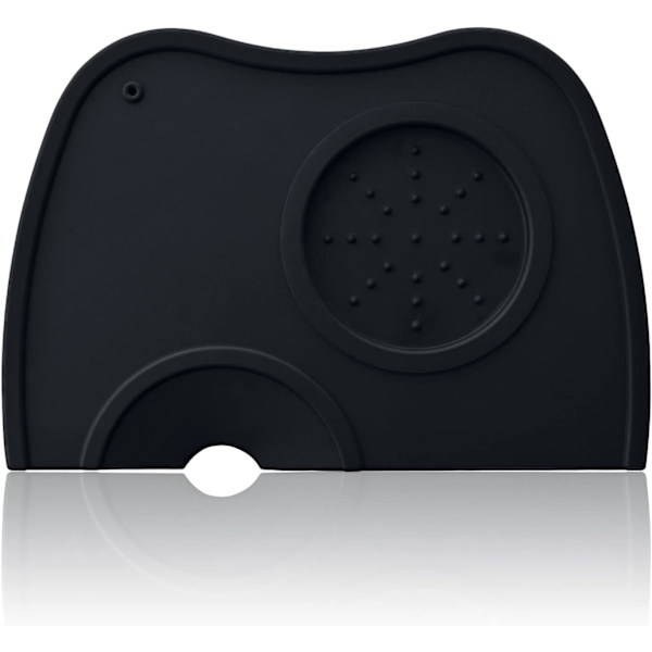 Coffee Tamper Mat Silikonmatta, Espresso Tamper Mat, Halkfri kaffematta (Medium)