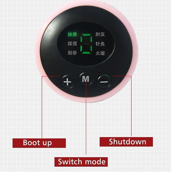 Elektrisk Pulse Foot Massager