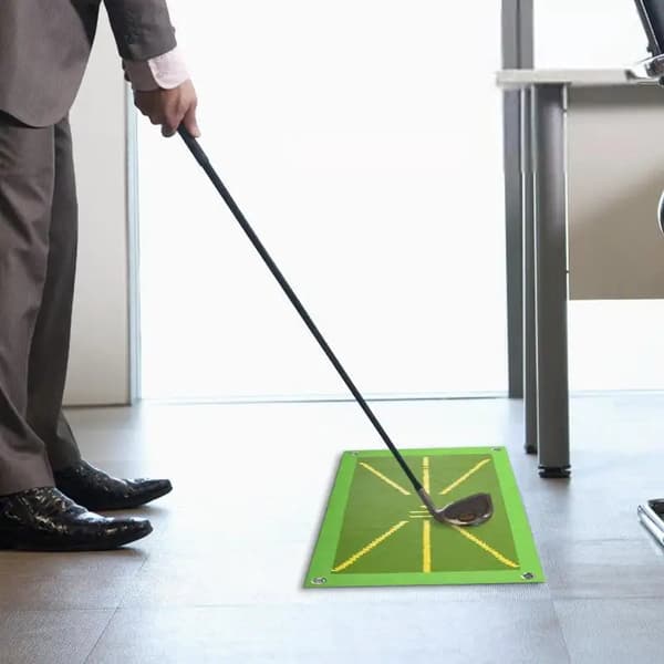 Högkvalitativ golfträningsmatta Swing Detection Mat Guide Travel Mat