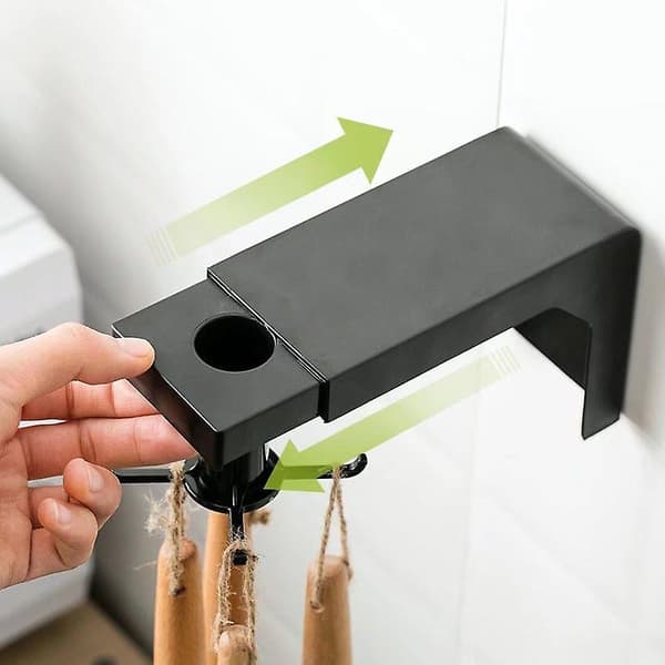 Stark, icke-märkande sugkrok Sticky Hook Set (dubbelkrok)