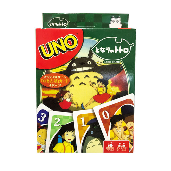 UNO Tonari no Totoro kortspel，Gåvor för fans från 7 år och uppåt