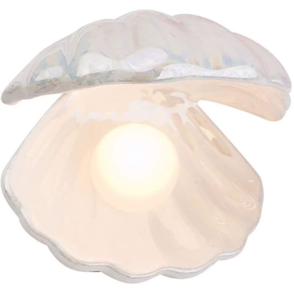 Seashell Pearl Light Accent Lamp Night Light Pearl In Seashell O