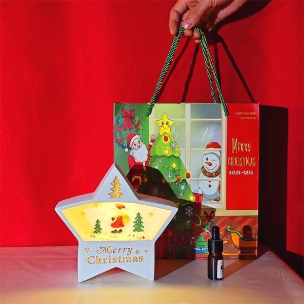 Julenissen Aromaterapi Lysform DIY Juledekorasjon Lys