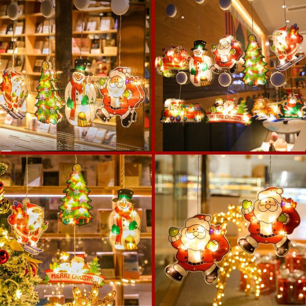 2 stk. julestrømper juledekorasjonsutstyr Tegneserievalp julestrømper Gavepose familie juledekorasjonsstrømper