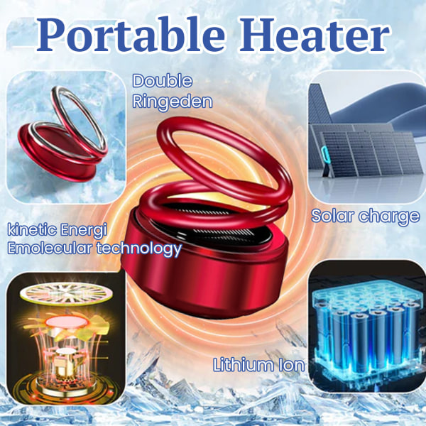 Portable Kinetic Mini Heater, Mini Portable Kinetic Heater