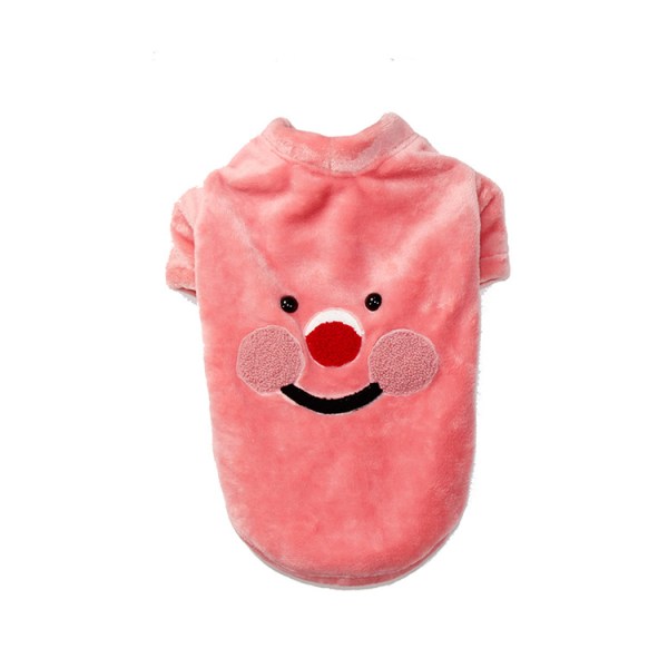 2 morsomme tegneserie kjæledyrklær Teddy Sherry enn Bear Corki klær for små og mellomstore hunder om vinteren, hunder ca. 3-5 catties