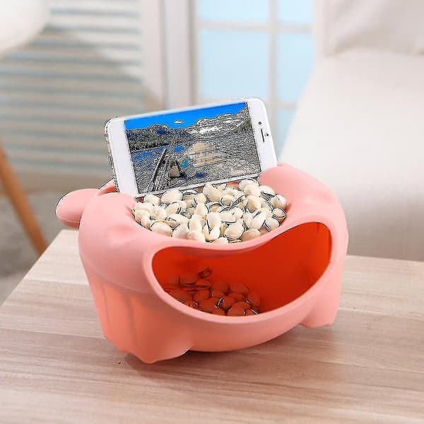 Multifunktionell Big Bear Fruit Box Tvålagers smartphonehållare