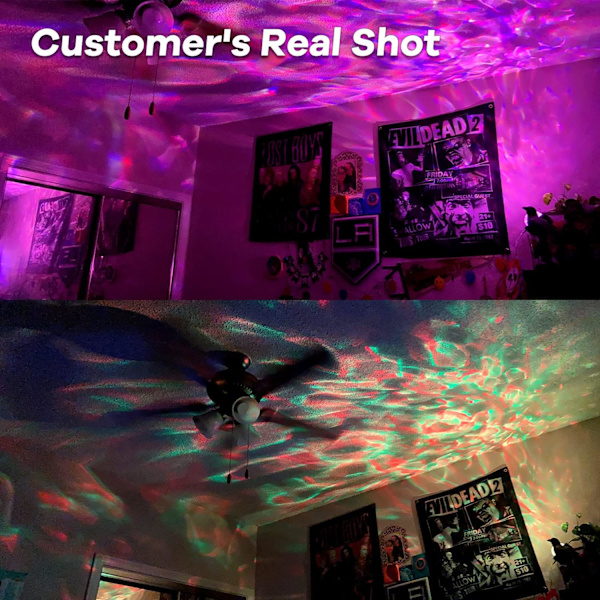 Galaxy Starry LED-projektorlampa, takprojektor för stjärnhimmel, nattlampa för barn med inbyggt vitt brus, Bluetooth högtalare/fjärrkontroll