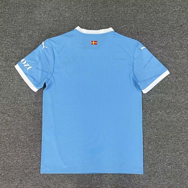 Kausi 2025-2026 Allsvenskan Malmö Kotipaita Fan Edition Lyhythihainen Toppi Jalkapallopaita M