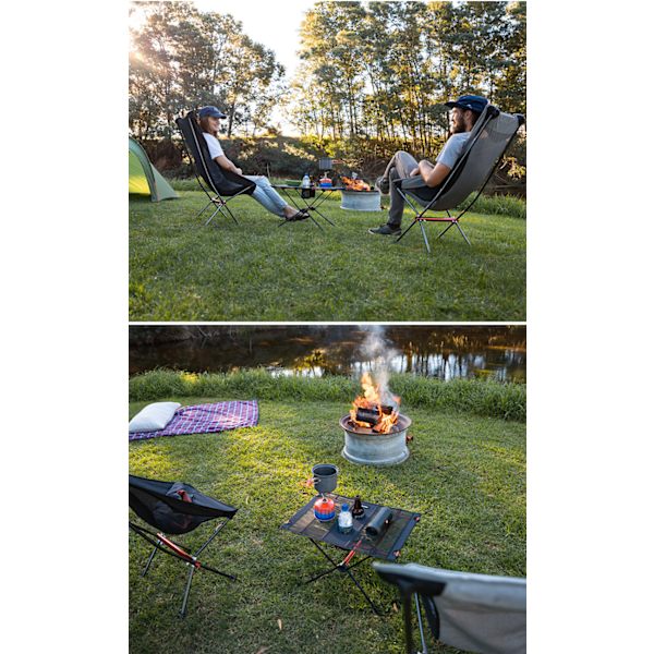 Bärbar Ultralätt förvaring Utomhus campingbord Aluminiumlegering Vikbar turistdisk för picknick