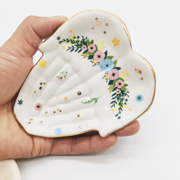 Smykkeskål, Unik Palm Ring Skål - Gaver til Mor på Mors Dag Fødselsdag Jul Thanksgiving fra Datter, Bryllups Trinket Skål Smykkebakke,