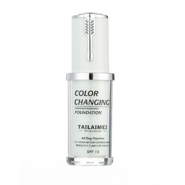 Ny Color Changing Foundation Makeup Base，Long Lasting Hydrating 30ml Grön - Naturlig