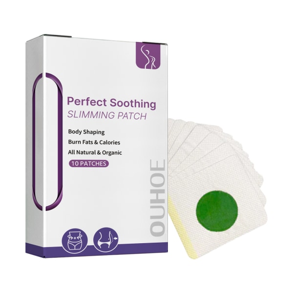 Urtebasert slankekrem Shape & Slim navleknapp patch