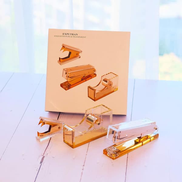 Bordteipdispenser, metalltråd, roségull