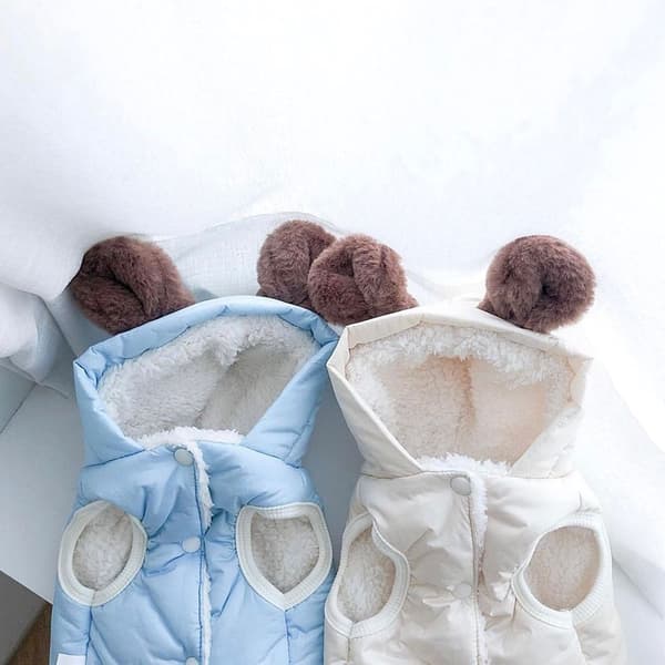 Kæledyrstøj Hund Efterår & Vinter Pyjamas Små Hundepyjamas 5kg-7kg