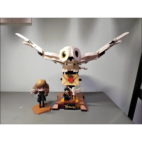 630st HarryPotter Uggla Hedwig Modell Byggsats Barnleksak Jul Julklapp