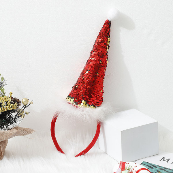 2 stk. Julestrømpe, 45x20 cm Skjegg Rutete Rød Grå Ansiktsløs Dukke Julestrømpe Rudolph Trykk Jule Strømper Sokk