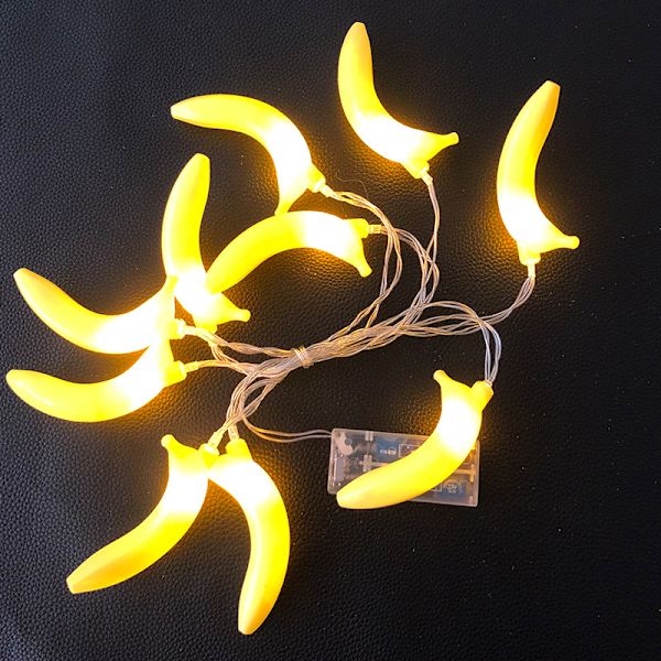 Fruktformad ljusslinga Julträdgårdsdekoration Lykta Ba