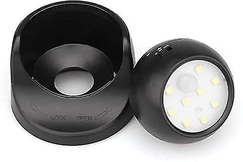 360 graders roterende LED-sensorlampe med infrarød bevegelsessensor