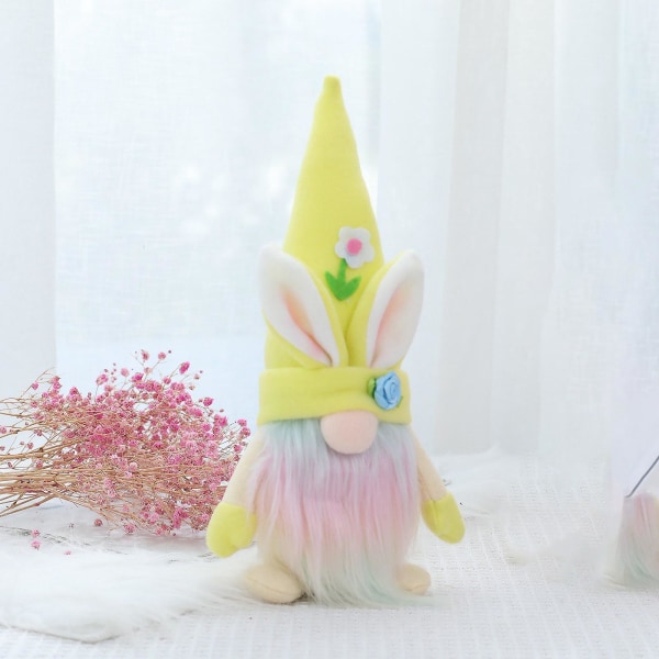 Påsk Ansiktslös Gnome Kanin Docka Dekoration För Hem Spring-a
