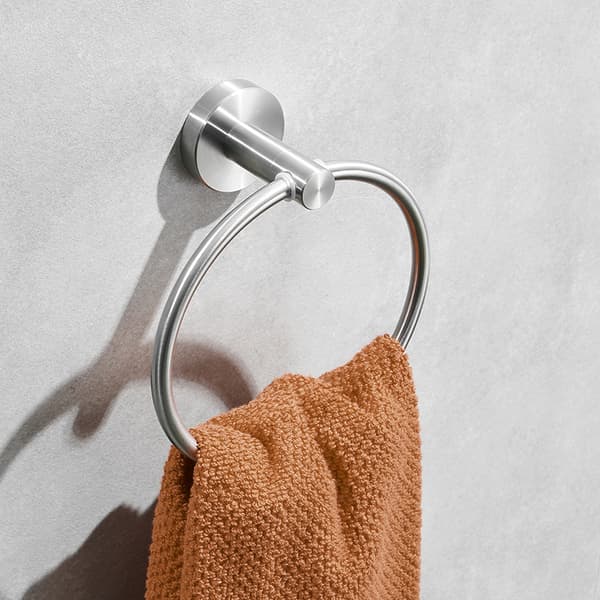 Moderne Baderom Svart Håndklestativ 304 Rustfritt Stål Baderom