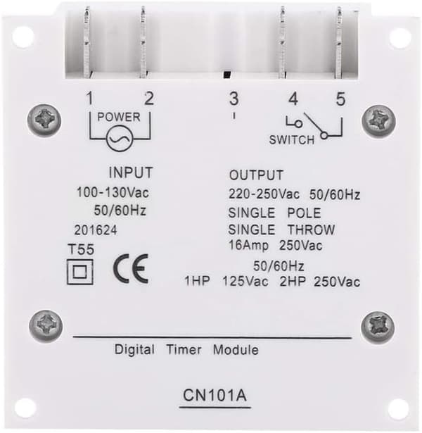 LCD Digital Timer Ugentlig Programmerbar Timer til Mikrocomputer Programmeret og Timer-Programmeret (110V)