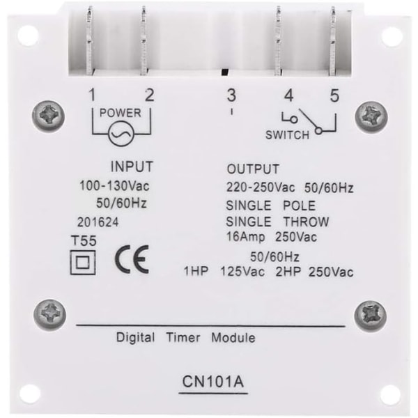 LCD Digital Timer Ukentlig Programmerbar Timer for Mikrodatamaskin Programmering og Timer-Programmering (110V)