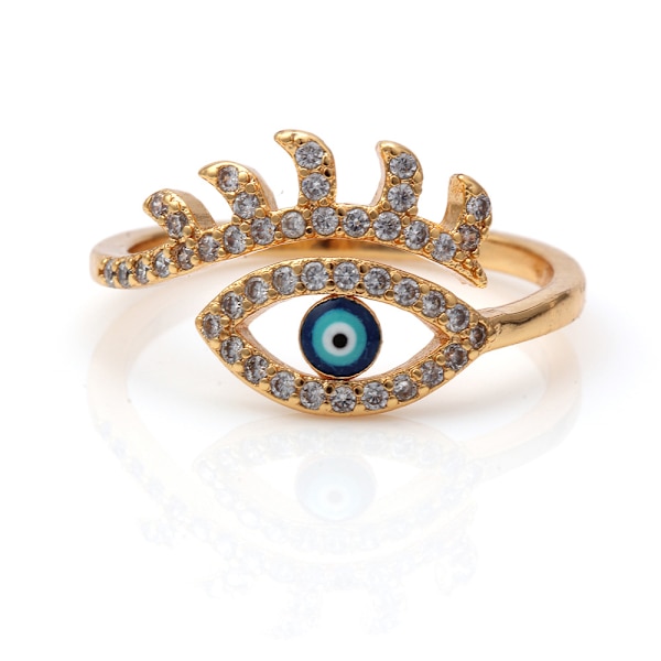 Lucky Eye Käsisormus Avoin Sormus Naisten Säädettävä Sormus