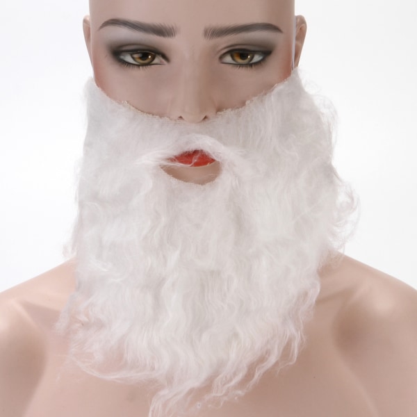 3st julskägg Tre flanellöppna skägg/Åtta karaktärsskägg/Child Hus kan fixas jultomten skäggmask