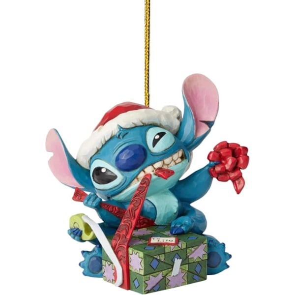 Förpackning med 18 st Lilo och Stitch Julgran Hängande Dekor Xmas Party Hängande Prydnader Gåvor