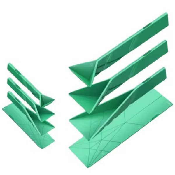 Polygons Flat 3-i-1-mätskedar - 2 skedar green