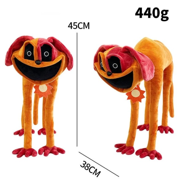 WEPANT Smiling Critters Monster Catnap Plush, Smiling Critters gosedjur för spelfantaster, den perfekta följeslagaren för sömn och lek Lying down hund