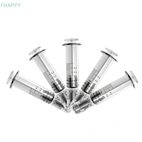 3 st 1 ml lysande sammankopplade sprutor