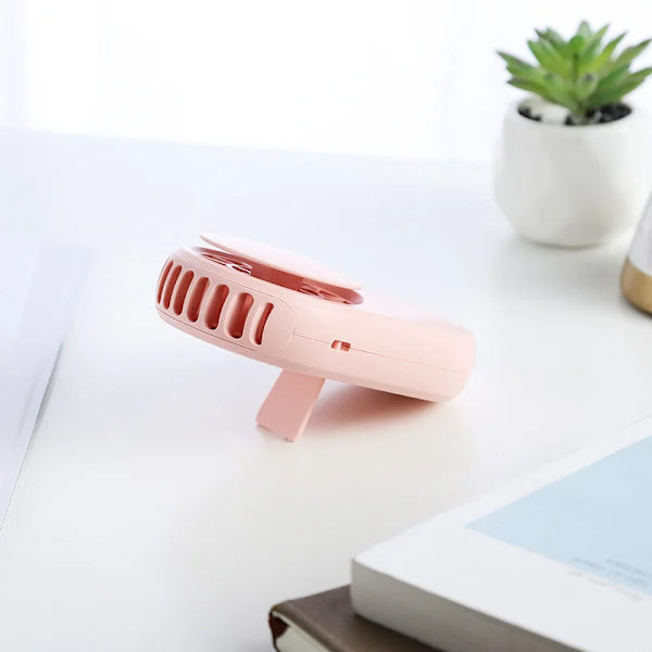 Bærbar USB-tørreblæser til øjenvipper Hurtigtørrende extensionsblæser rosa