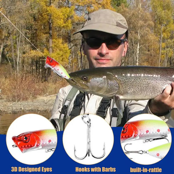 LADVENTLURES 2024, Fiske-julekalender, Fiskegrej Julegaver Carnivorous D
