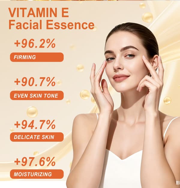 E-vitamiini syväkosteuttava kapseliseerumi ravitsee ja pehmentää ihoa