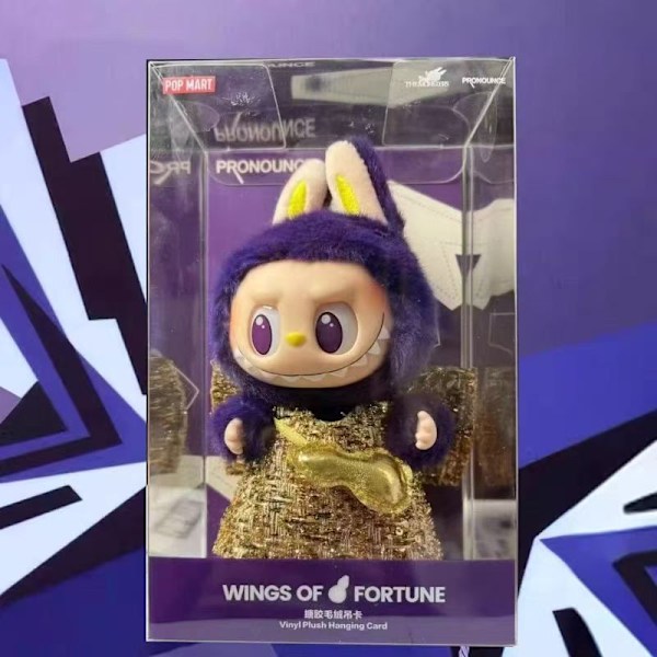 Popmart The Monsters Labubu V3 Let'S Checkmate Series Vinyylipehmolelu Blind Box Queen -hahmo Pehmolelu Riipus Trendikäs Lelu Lahja Milan