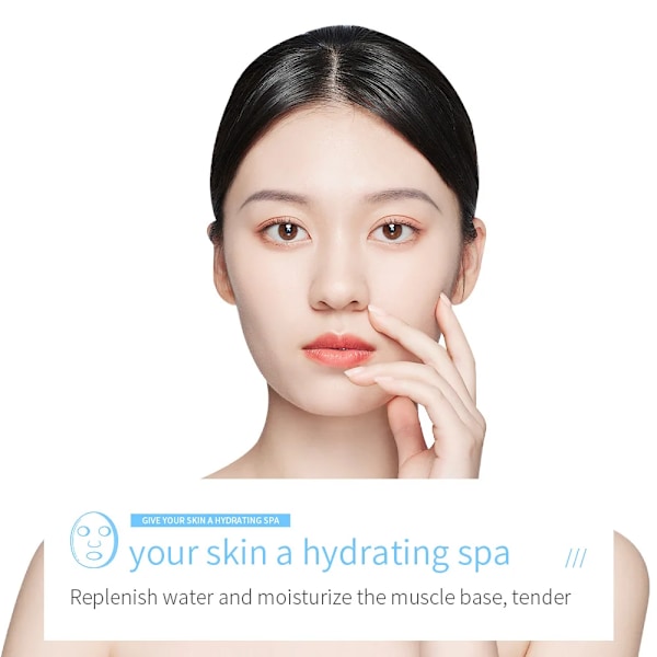 5st BIOAQUA-Collagen-ansiktsmask återfuktande uppfriskande sheet masks ansiktsmask hudvårdsprodukter A