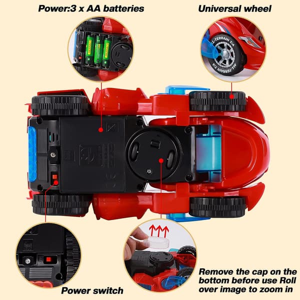 4-pakning Transformable Fidget Spinner Fidget Leker, Transformerende