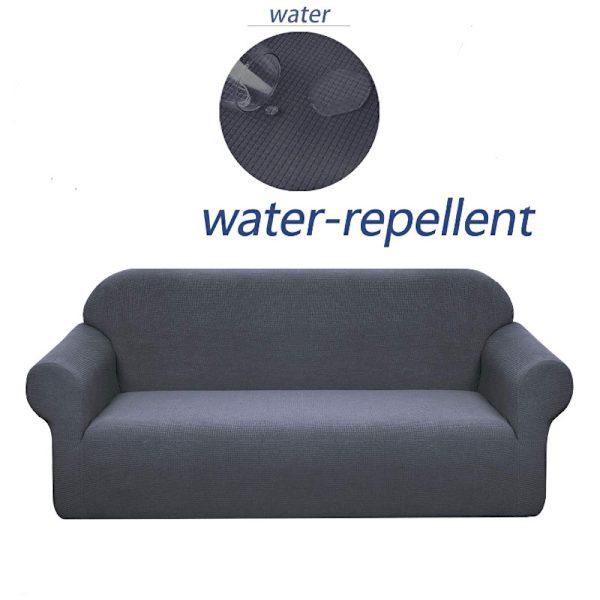 Majskornsmönstrad Sofföverdrag Husdjurssoffskydd Fläckresistent Soffskydd (3-sits 190-230cm)