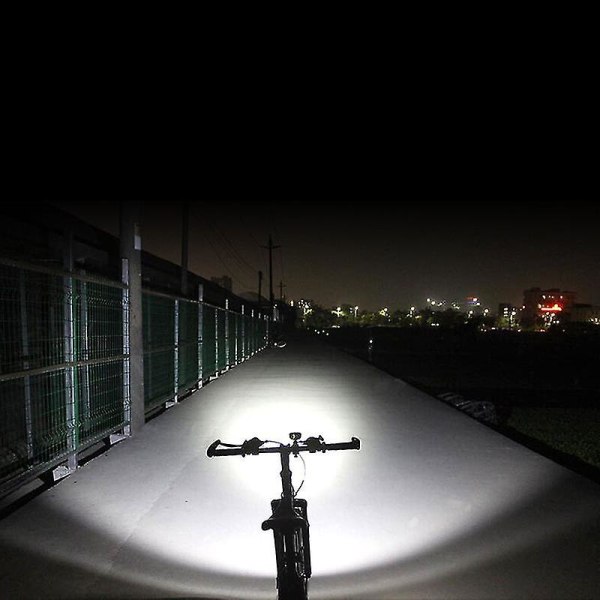 Cykelbelysning Ljus Cykel Cykel Lampa 2000lm Led Cykel Cykel USB Lampor USB Uppladdningsbar Lampa Lampa Cykellampa