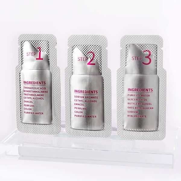 <Ögonfranslyftning-ögonfransböj-#1 Perm+#2 Fixing+#3Nutrition
