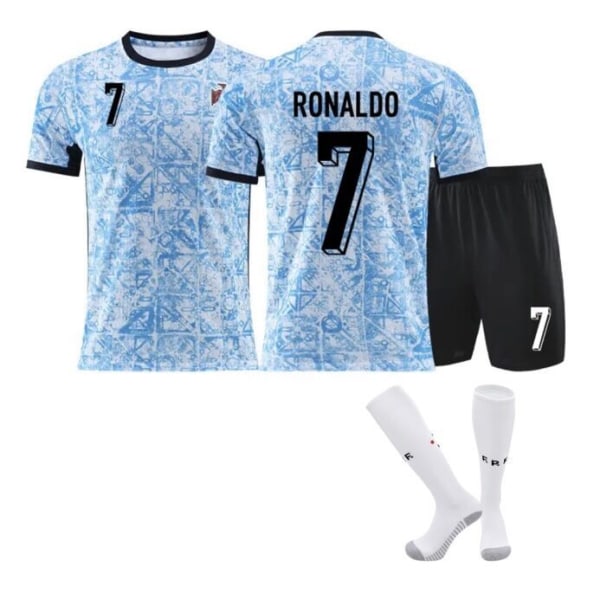 UEFA EURO 2024 Ny Portugal Bortedrakt No.7 RONALDO 22