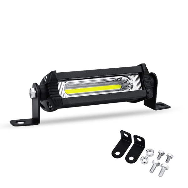 2-delad bil LED-arbetsljus COB 9W mini liten enkelrad ombyggd spotlight varselljus motorcykel extraljus