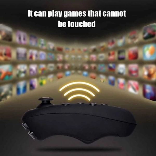 Fjärrkontroll VR Glasögon Trådlös Android Smart Phone Gamepad E-book Page Turning Spak för spel